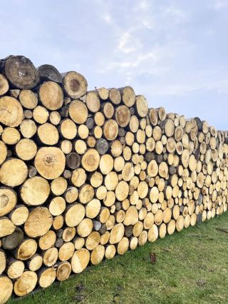 Máte kam uskladnit dřevo? I tohle je varianta, ale když začne pršet, dřevo navlhne a bude dlouho trvat než se vysuší....